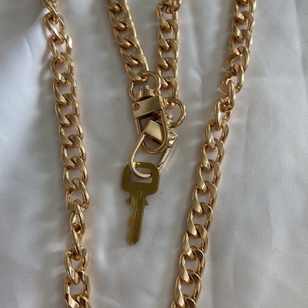 Lv Key Lock And Key With 2 Unbranded Chains - image 7